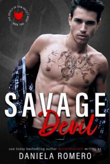 Savage Devil: A Secret Baby, High School Bully Romance (Devils of Sun Valley High Book 2)