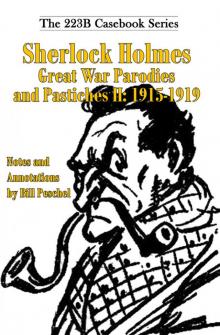 Sherlock Holmes Great War Parodies and Pastiches II