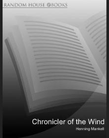 Chronicler Of The Winds