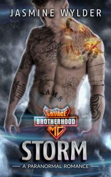 Storm: A Paranormal Romance (Savage Brotherhood MC Book 8)