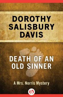 Death of an Old Sinner (The Mrs. Norris Mysteries Book 1)