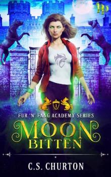 Moon Bitten (Fur 'n' Fang Academy Book 1): A Shifter Academy Novel