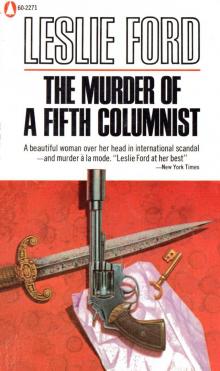 The Murder of a Fifth Columnist