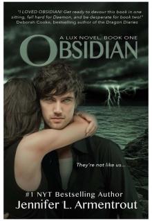 Obsidian (A Lux Novel)