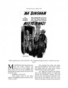 “Ma” Bingham Meets A Nazi by Frank Marks