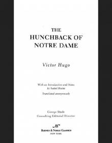 Hunchback of Notre Dame (Barnes & Noble Classics Series)