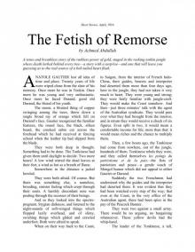 The Fetish of Remorse by Achmed Abdullah