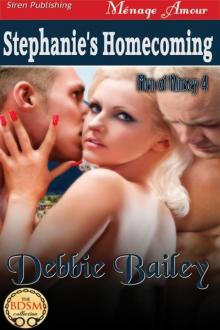 Bailey, Debbie - Stephanie's Homecoming [Men of Kinsey 4] (Siren Publishing Ménage Amour)