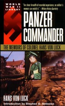 Hans Von Luck - Panzer Commander