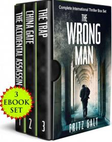 The Wrong Man (Complete 3-Book International Thriller Box Set)